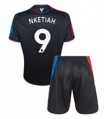 Crystal Palace Eddie Nketiah #9 Tercera Equipación Niños 2024-25 Manga Corta (+ Pantalones cortos)